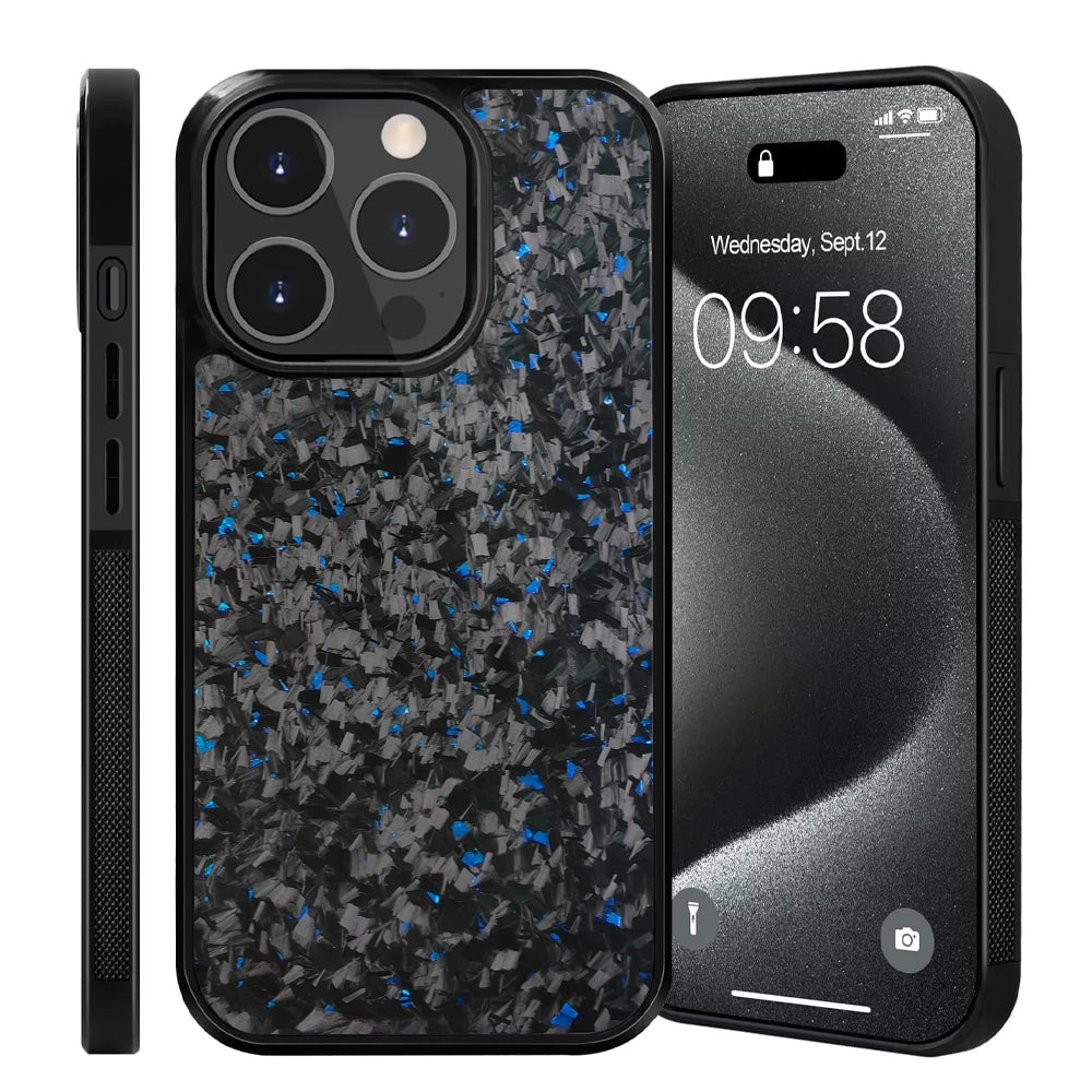 Forged Carbon Fiber TPU Phone Case