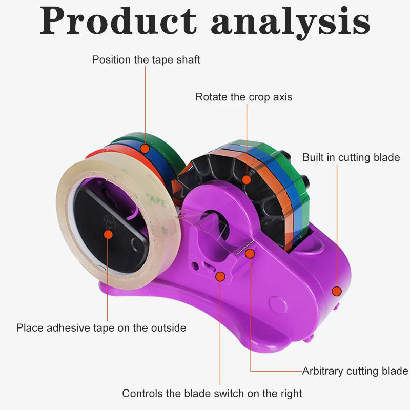 Semi-Automatic Tape Dispenser